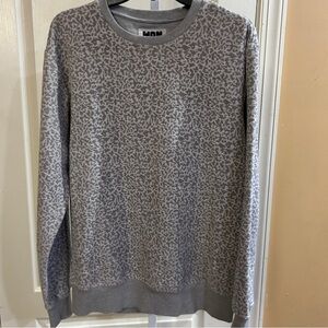 WON Woolf Originals New York Men’s Textured Knit Crewneck Sweater – Size Large